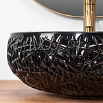 Umývadlo na dosku REA ICE BLACK – Obrázok 2