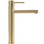 Umývadlová batéria REA TESS - brúsené zlato, vysoká – Obrázok 2