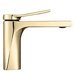 Umývadlová batéria REA SOUL - zlatá, nízka – Obrázok 2