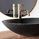 Umývadlo na dosku REA DELLA Black Matt – Obrázok 2