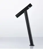 Umývadlová batéria REA ZEN - matná čierna vysoká – Obrázok 7