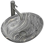 Umývadlo na dosku Rea Sofia Grey