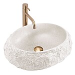 Umývadlo na dosku Mika Beige – Obrázok 2