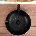 Umývadlo na dosku REA FIBO Black Matt – Obrázok 4