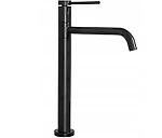 Umývadlová batérie REA LUGANO SLIM - čierna, vysoká