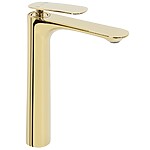 Umývadlová batéria REA BERG - zlatá, vysoká