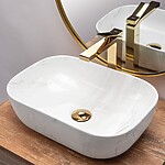 Umývadlo na dosku REA BELINDA CALALA - Mramor – Obrázok 4