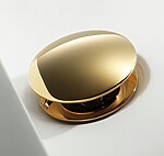 Umývadlový sifón Rea so zástrčkou klik-klak Gold – Obrázok 8