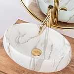 Umývadlo na dosku REA LINDA - matná láva – Obrázok 2