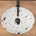 Umývadlo na dosku REA SOFIA TERAZZO LASTRYKO – Obrázok 4