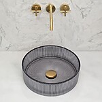 Umývadlo na dosku Rea Ingrid 36 Grey – Obrázok 3