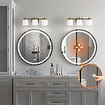 Zrkadlo LED 80cm MMJ Black – Obrázok 6