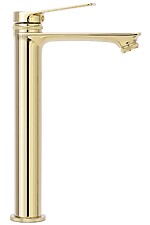 Umývadlová batéria REA VIRAL - zlatá, vysoká – Obrázok 2