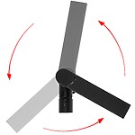 Umývadlová batéria REA TAP - matná čierna, vysoká – Obrázok 3