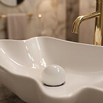 Umývadlo na dosku REA Infinity + Kolík Click-Clack – Obrázok 5