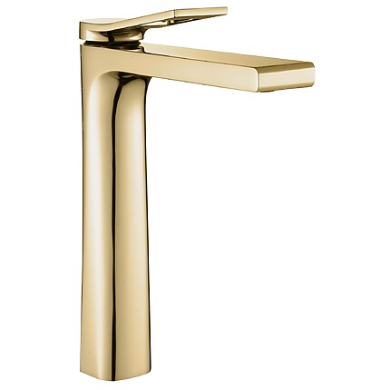 Umývadlová batéria REA SOUL - zlatá, vysoká