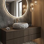 Umývadlo na dosku Mika Beige – Obrázok 4