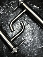 Umývadlová batéria REA Lungo Grip  - Gun Grey, nízka – Obrázok 6