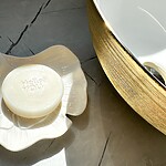 Umývadlo na dosku REA STELLA Gold Brush / White – Obrázok 2