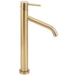 Umývadlová batéria REA LEVEL - zlatá, vysoká