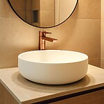 Umývadlová batéria REA ARGUS COPPER BRUSH High – Obrázok 4