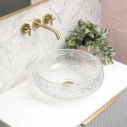 Umývadlo na dosku REA ICE CRISTAL