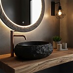 Umývadlo na dosku Mika Black – Obrázok 5