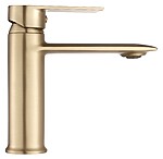 Umývadlová batéria REA Veneta Brush Gold Nízka – Obrázok 2