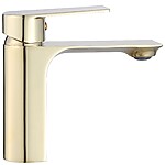 Umývadlová batéria REA URBAN - zlato, nízka – Obrázok 3