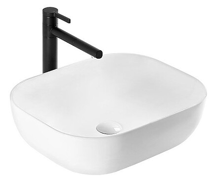 Umývadlo na dosku Rea Belinda White Mat