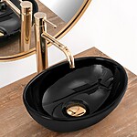 Umývadlo na dosku Rea Sofia Mini Black – Obrázok 2