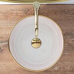 Umývadlo na dosku REA MERIDA - ružové – Obrázok 5