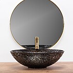 Umývadlo na dosku REA FROST BLACK – Obrázok 5