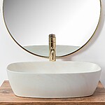 Umývadlo na dosku Rea Freja Ivory – Obrázok 3