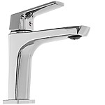 Umývadlová batéria REA RUSEL - chróm, nízka – Obrázok 3