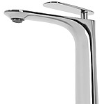 Umývadlová batéria REA BERG - chróm, vysoká – Obrázok 4