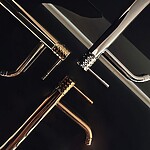 Umývadlový faucet Rea Lungo Diamond Copper vysoký – Obrázok 3