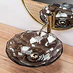 Umývadlo na dosku REA ARCTIC BLACK – Obrázok 7