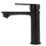 Umývadlová batéria REA MAYSON - čierna, nízka – Obrázok 4