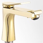 Umývadlová batéria REA SOUL 360 - zlatá, nízka – Obrázok 5