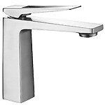 Umývadlová batéria REA PARKER Nickel Brush INOX low – Obrázok 3