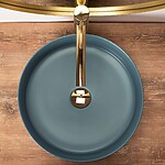 Umývadlo na dosku REA ASHLEY - modré – Obrázok 5