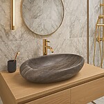 Umývadlo na dosku Rea Roxy A Stone D. Grey – Obrázok 2