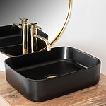 Umývadlo na dosku Rea KAYA Black Mat – Obrázok 4