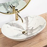 Umývadlo na dosku REA ROYAL Sand – Obrázok 6