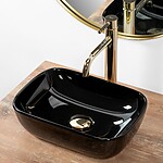 Umývadlo na dosku REA BELINDA Mini Black – Obrázok 3