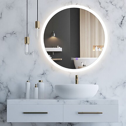 Zrkadlo LED 60cm H108