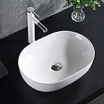 Umývadlo na dosku REA AMELIA 48 - biele – Obrázok 9