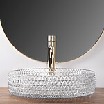 Umývadlo na dosku Rea Cristal Transparent 39 – Obrázok 6