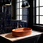 Umývadlo na dosku REA Vanda Cinnamon Matt – Obrázok 11